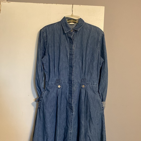 Vintage Orvis Women’s  Cotton Long Sleeve Dress - Picture 3 of 12